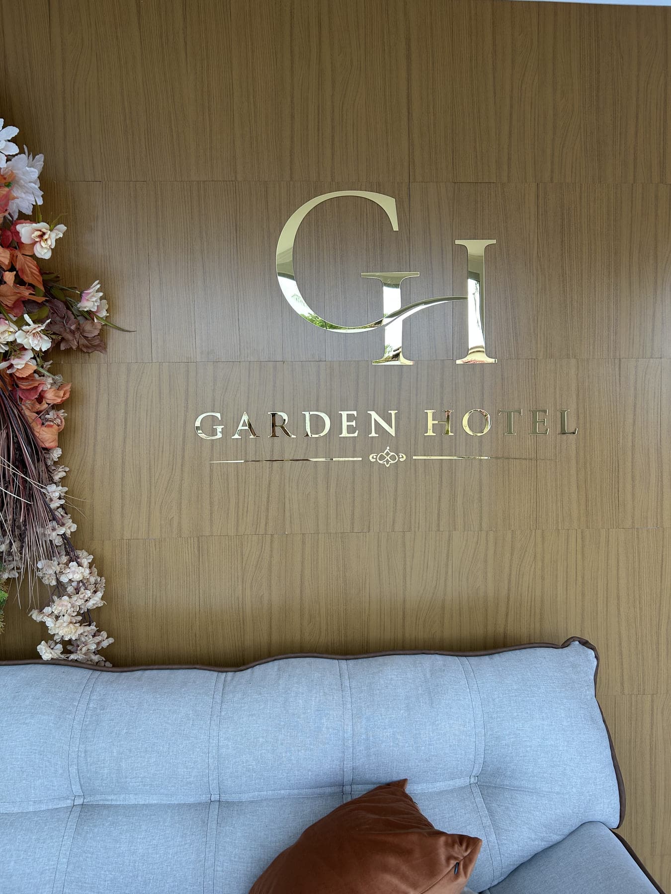 Recepção do Garden Hotel